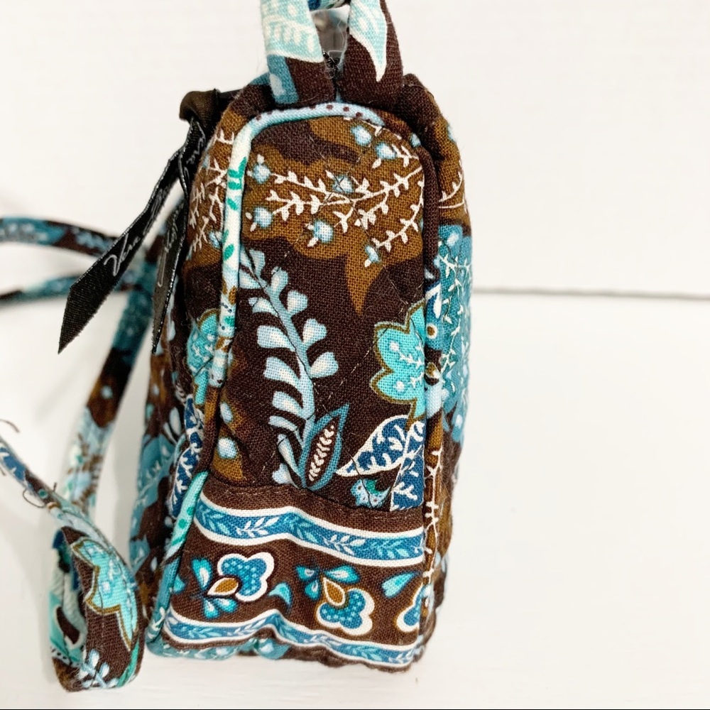 Vera Bradley Quilted Java Blue Print Convertible … - image 8